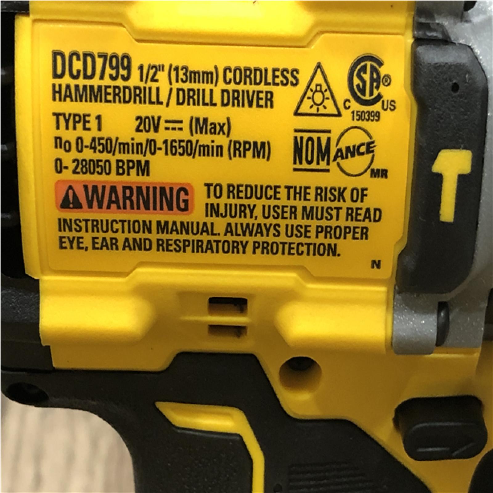 AS-IS DEWALT ATOMIC 20V MAX Lithium-Ion Cordless 2-Tool Combo Kit