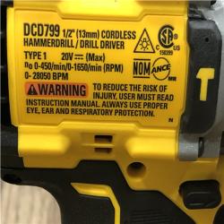 AS-IS DEWALT ATOMIC 20V MAX Lithium-Ion Cordless 2-Tool Combo Kit