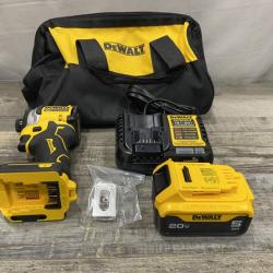 AS-IS DEWALT ATOMIC 20V MAX Lithium-Ion Cordless 1/4 in. Brushless Impact Driver Kit
