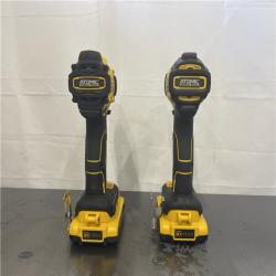 AS-IS- DEWALT ATOMIC 20-Volt MAX Lithium-Ion Cordless Combo Kit