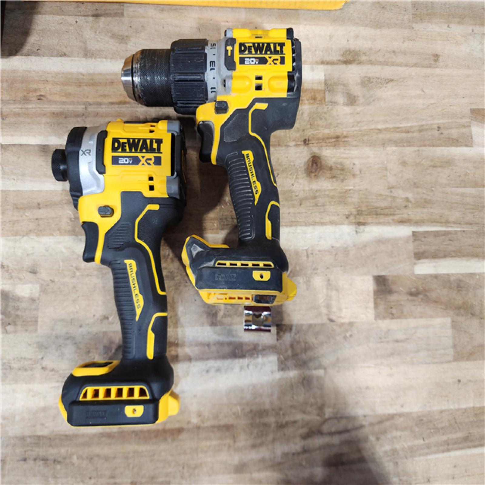 HOUSTON LOCATION - AS-IS DEWALT 20V XR Lithium-Ion Cordless 2-Tool Combo Kit