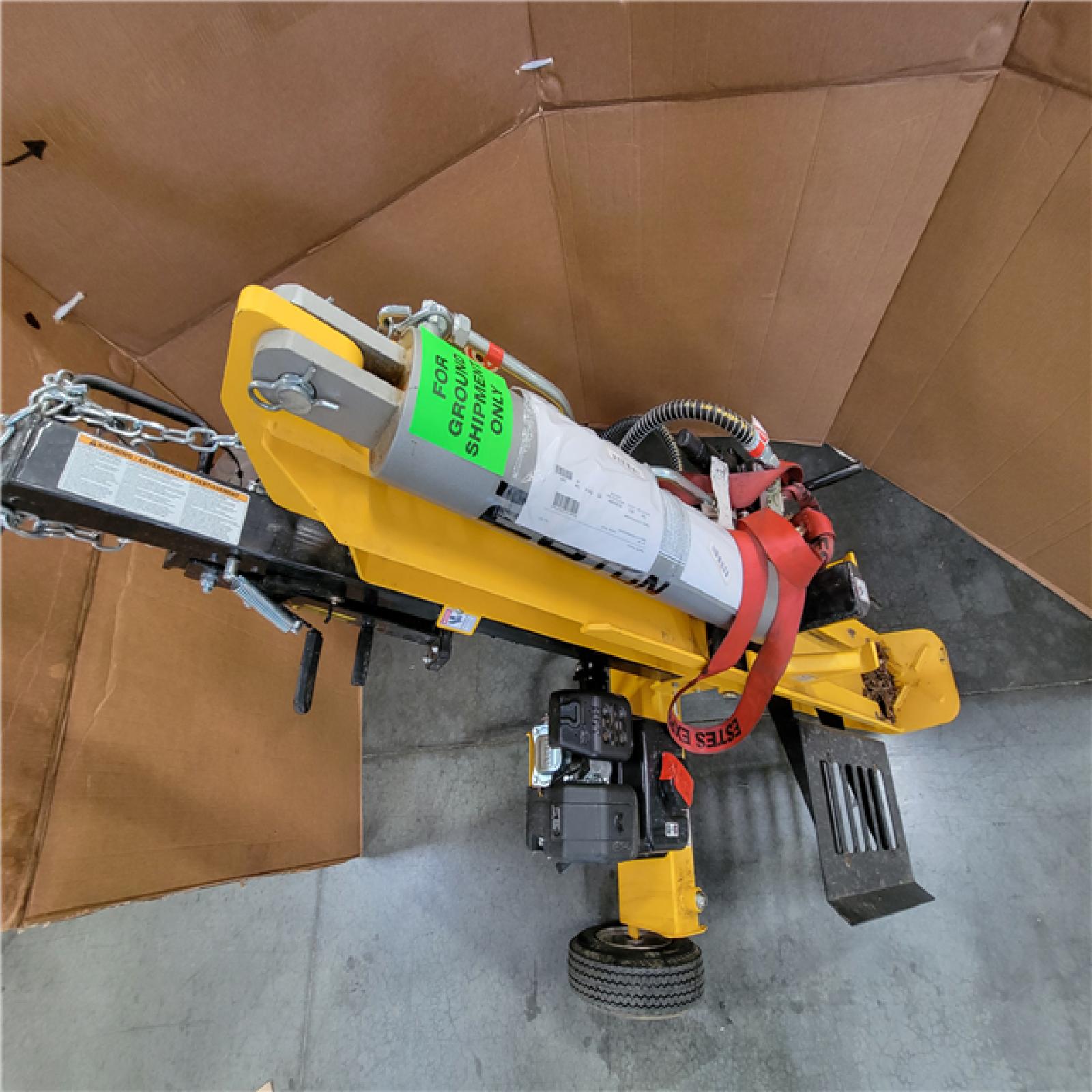 CALIFORNIA AS-IS DEWALT 28 TON LOG SPLITTER