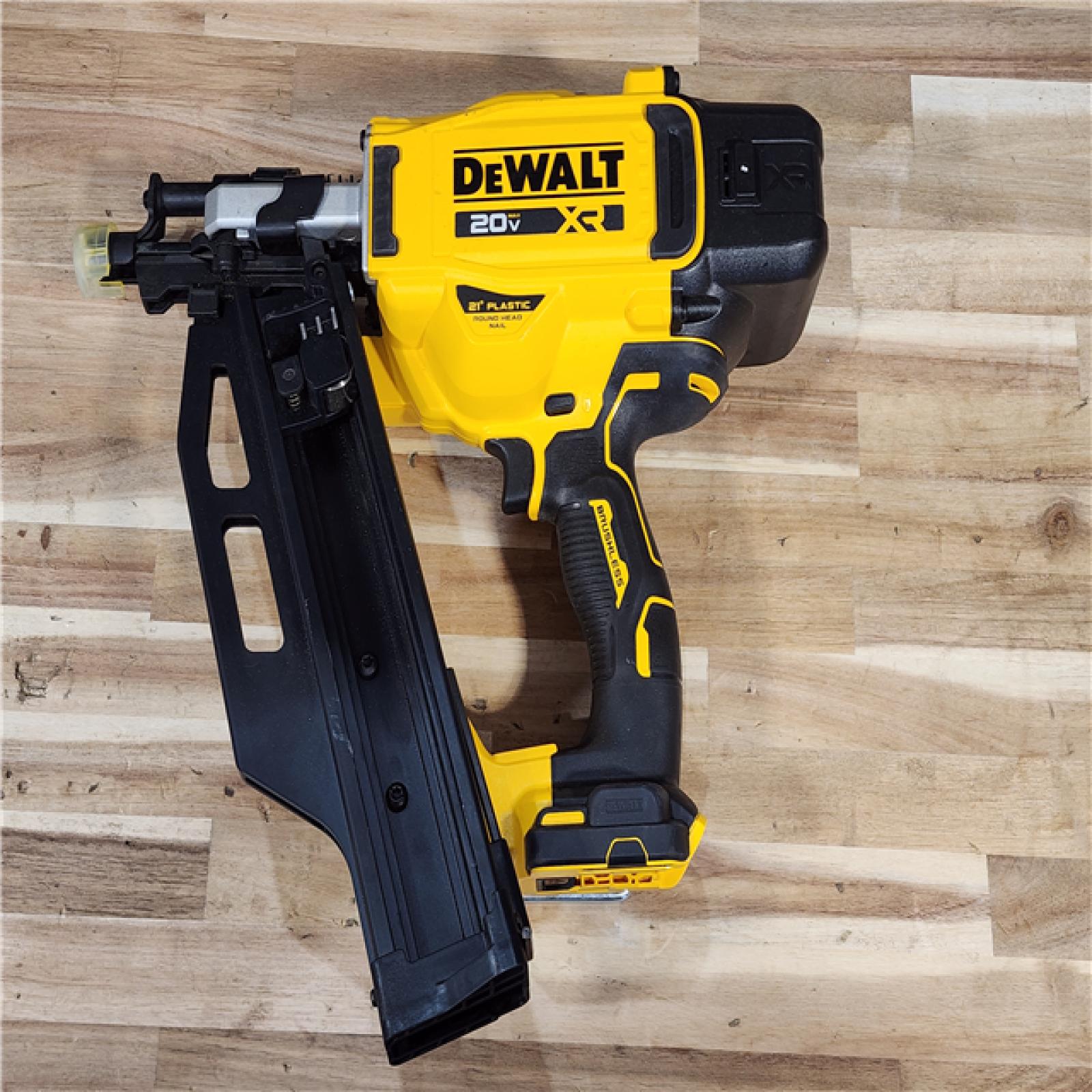HOUSTON LOCATION - AS-IS DEWALT 20-Volt 21° Cordless Framing Nailer (Tool-Only)