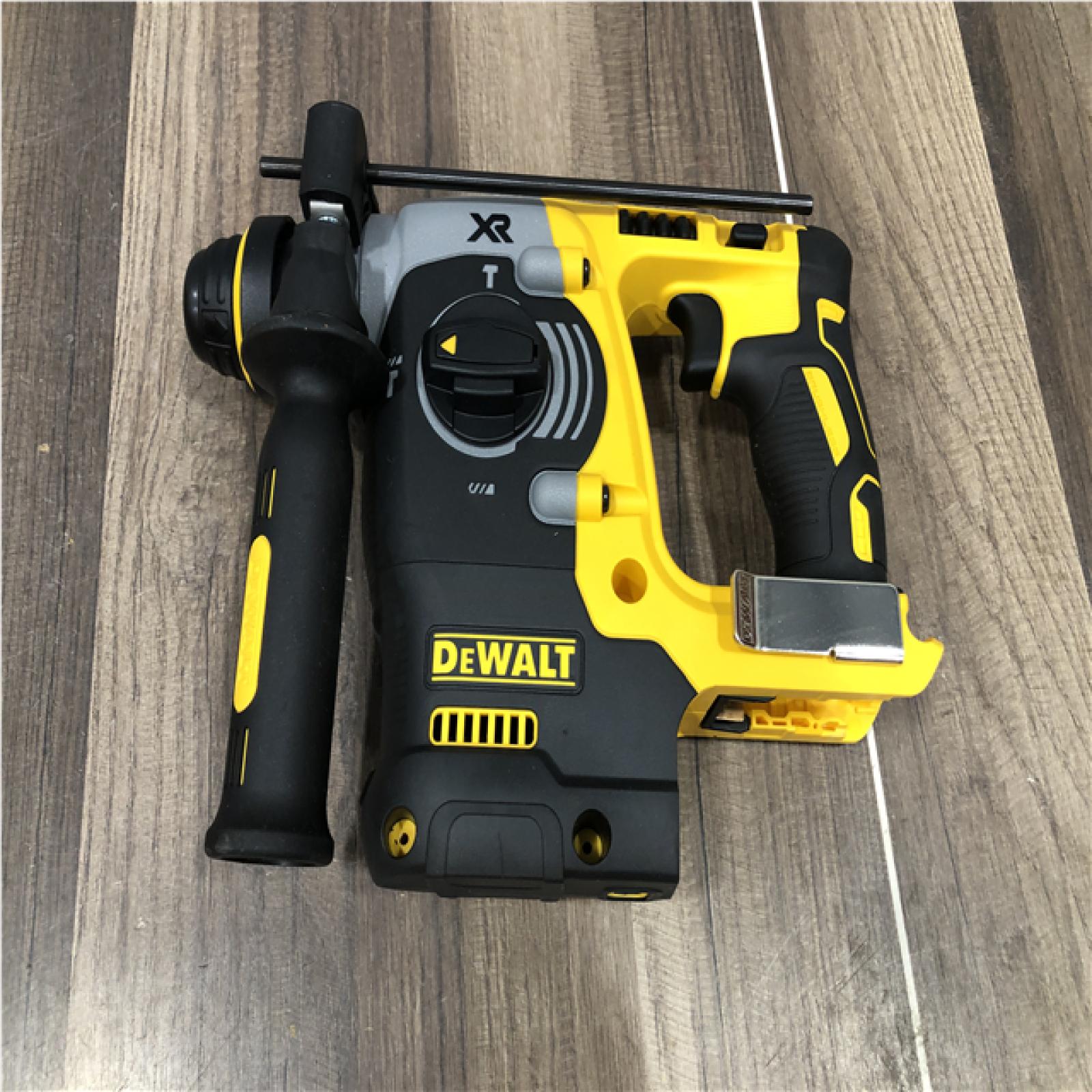 AS-IS DEWALT 20V MAX XR Cordless Brushless 1 in. SDS Plus L-Shape Rotary Hammer (Tool Only)