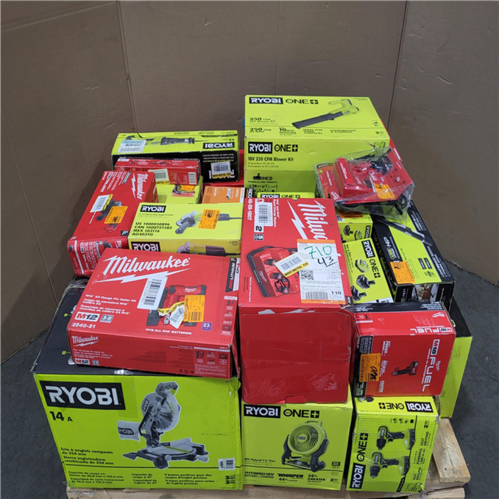 CALIFORNIA AS-IS TOOL PALLET