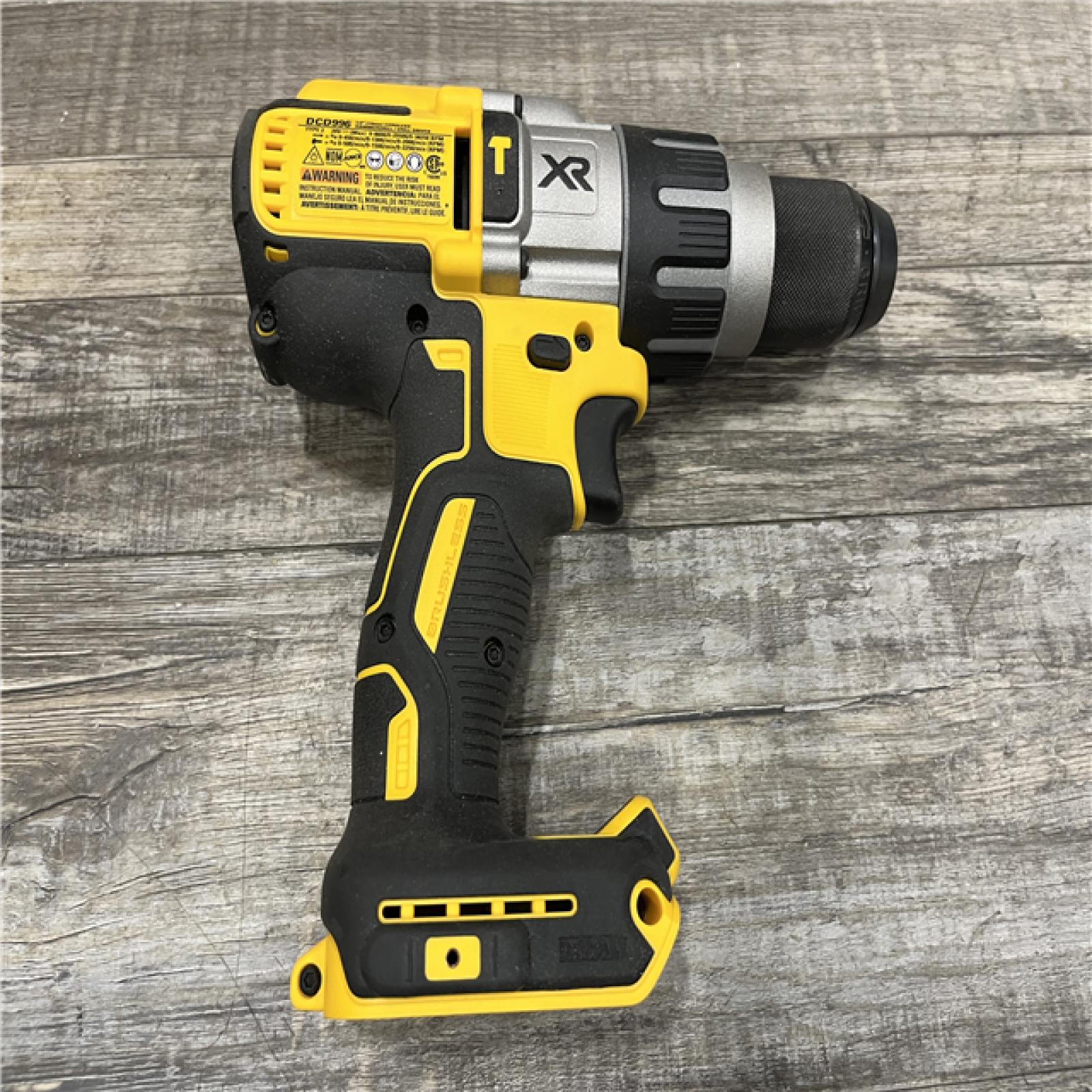 AS-IS DEWALT 20V MAX XR Cordless Brushless 3-Speed 1/2 in. Hammer Drill (Tool Only)