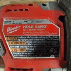 HOUSTON LOCATION - AS - IS Milwaukee FUEL GEN II 18V Lithium-Ion Brushless Cordless 1/2 in. Hole Hawg Right Angle Drill (Tool-Only)