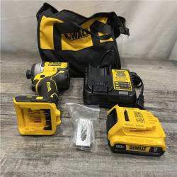 AS-IS DEWALT Atomic 20V Max Lithium-Ion Brushless Cordless Compact 1/4 in. Impact Driver Kit