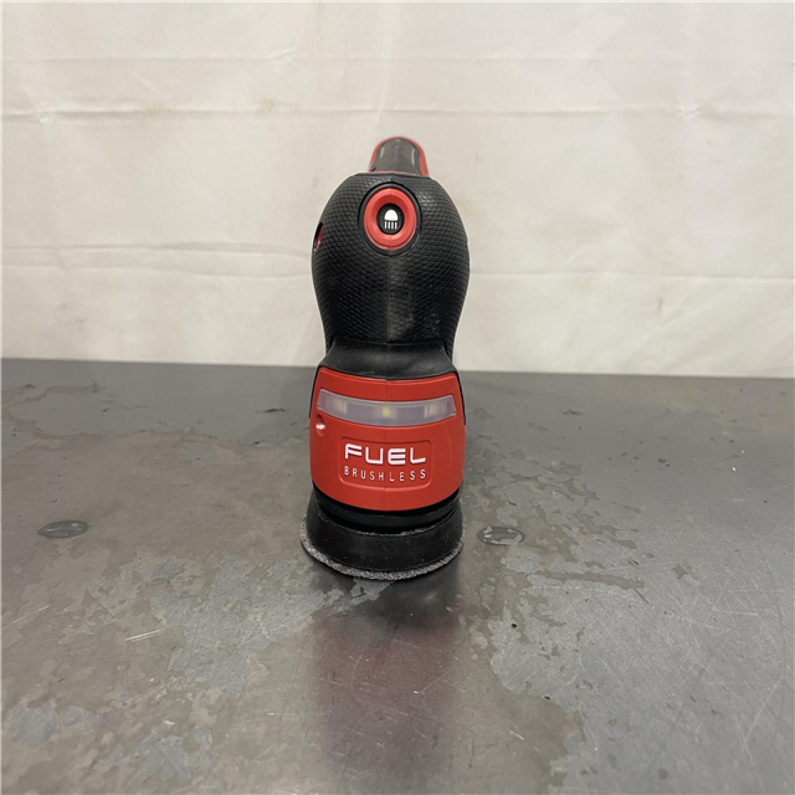 AS-IS- M12 FUEL 12V Lithium-Ion Brushless Cordless 3 in. Random Orbital Detail Sander