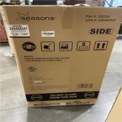 DALLAS LOCATION- Seasons® 5.2 Cu. Ft. Freestanding Electric Range, Glass Top, White