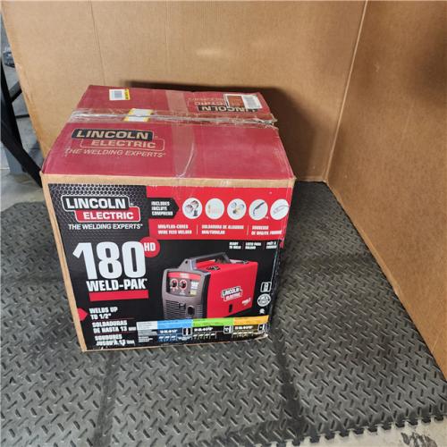 HOUSTON LOCATION - AS-IS Lincoln Electric 180 Amp Weld-Pak 180 HD