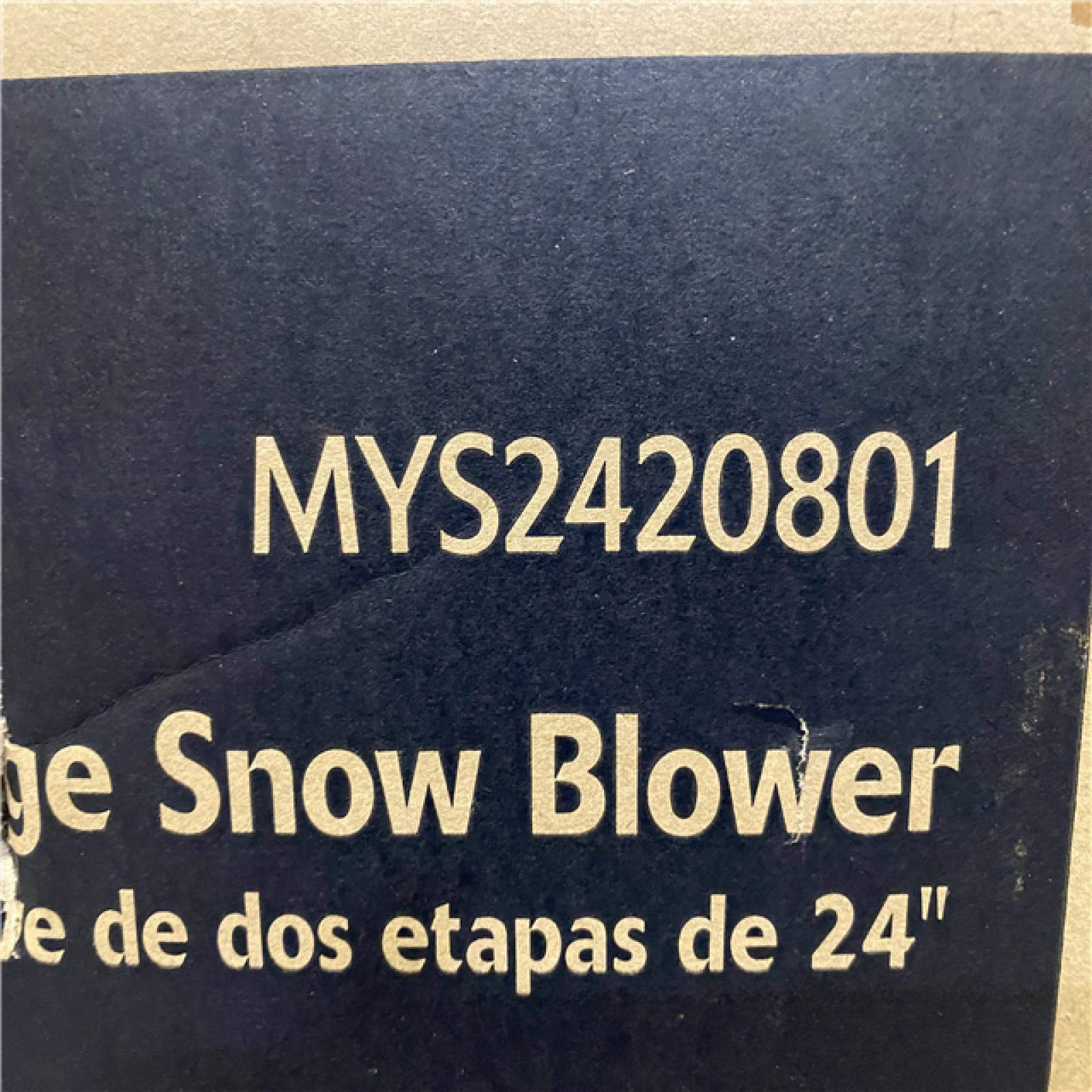 DALLAS LOCATION- NEW!- Murray 24 in. 208cc Self-Propelled 2-Stage Gas Snow Blower with Electric Start