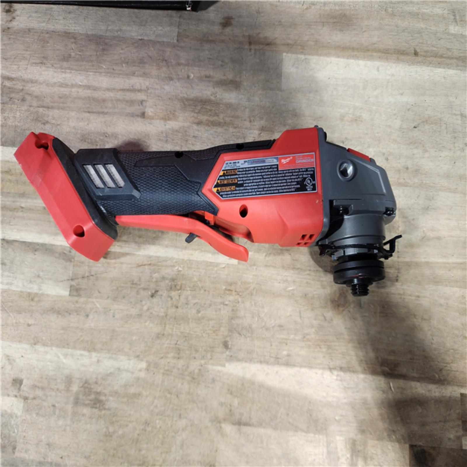 HOUSTON LOCATION - AS-IS Milwaukee 2880-20 FUEL 18-Volt Lithium-Ion Brushless Cordless 4-1/2 in./5 in. Grinder W/Paddle Switch (Tool-Only)