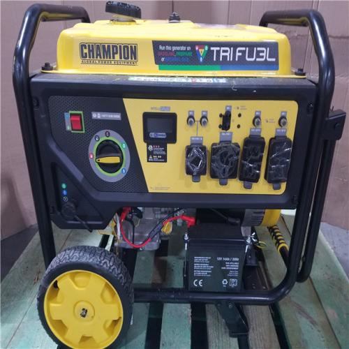 CALIFORNIA AS-IS CHAMPION TRI FUEL GENERATOR