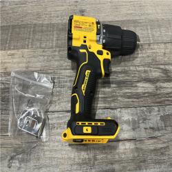 AS-IS DEWALT ATOMIC 20-Volt MAX Brushless Cordless 1/2 in. Hammer Drill (Tool-Only)