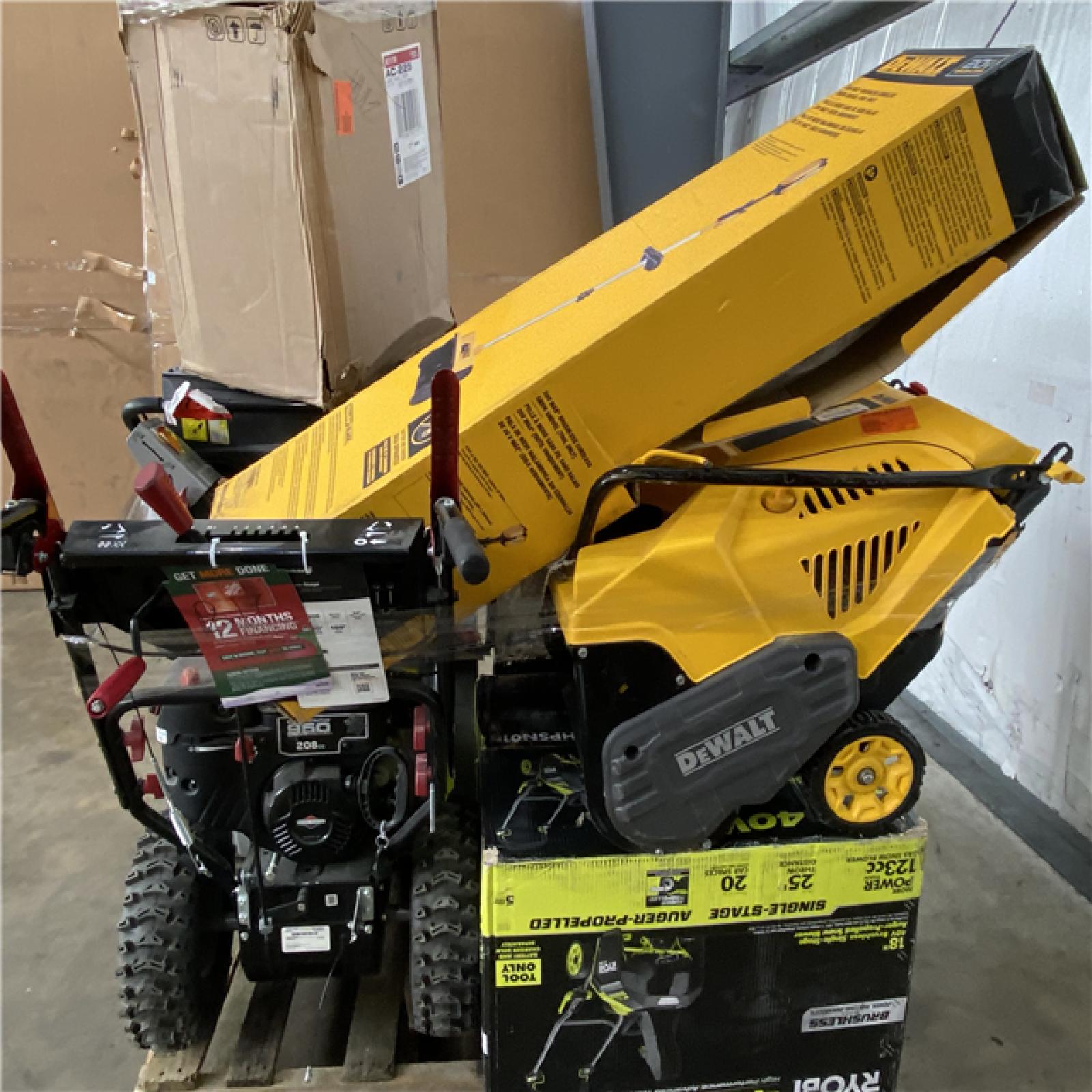 Houston Location - AS-IS Outdoor Power Equipment