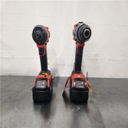 AS-IS- Milwaukee  FUEL 18V Lithium-Ion Brushless Cordless Hammer Drill and Impact Driver Combo Kit