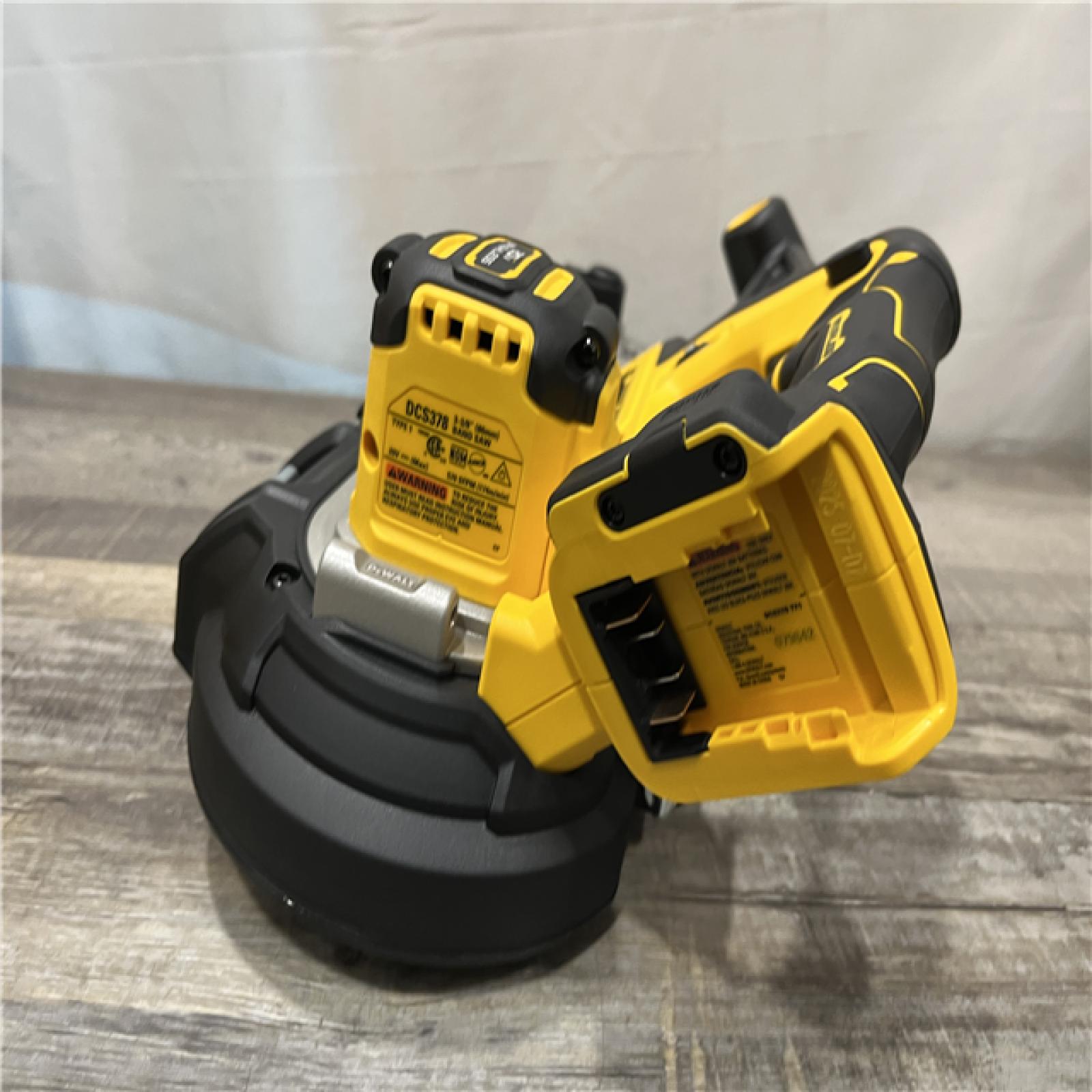 AS-IS DEWALT 20-Volt MAX 3-3/8 in. Cordless Brushless Bandsaw (Tool-Only)