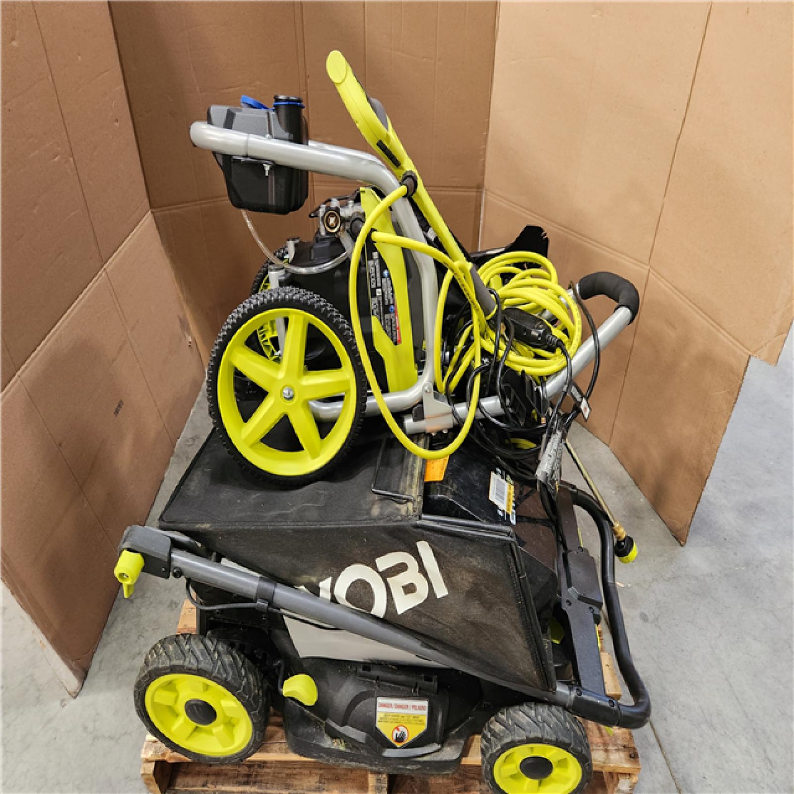 CALIFORNIA AS-IS OUTDOOR POWER EQUIPMENT