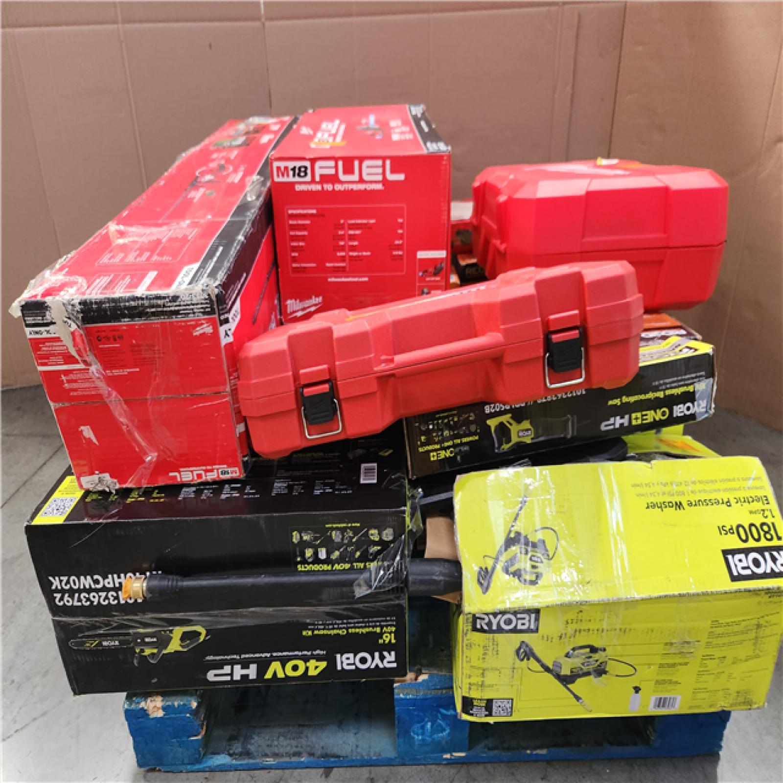 CALIFORNIA AS-IS TOOL PALLET