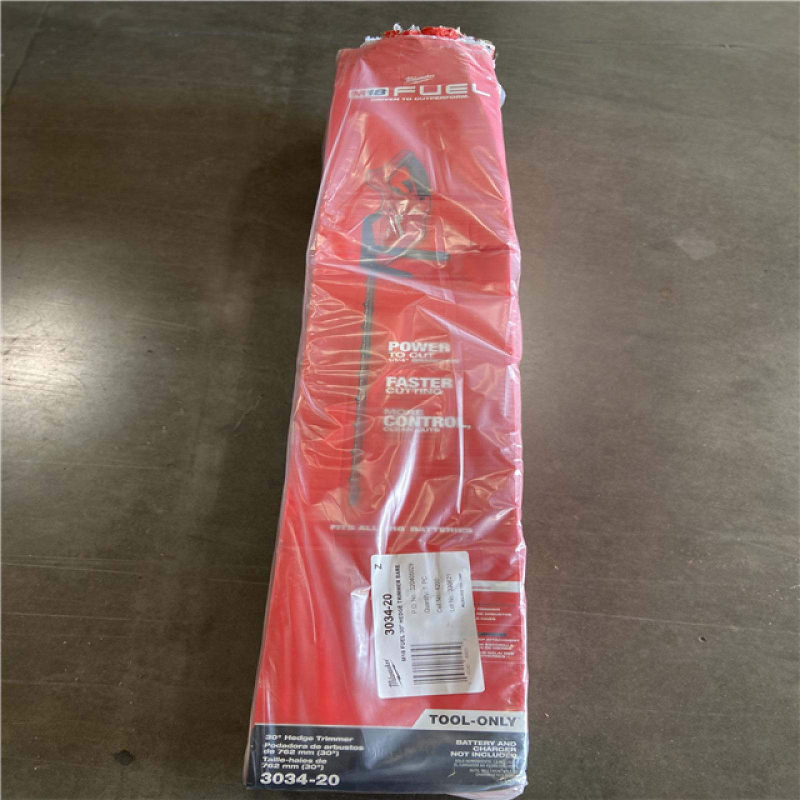 NEW! - Milwaukee M18 FUEL 18V 30 in. Brushless Cordless Battery Powered Hedge Trimmer (Tool-Only)