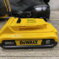 AS-IS DEWALT 20V MAX XR Lithium-Ion Cordless 18-Gauge Narrow Crown Stapler Kit