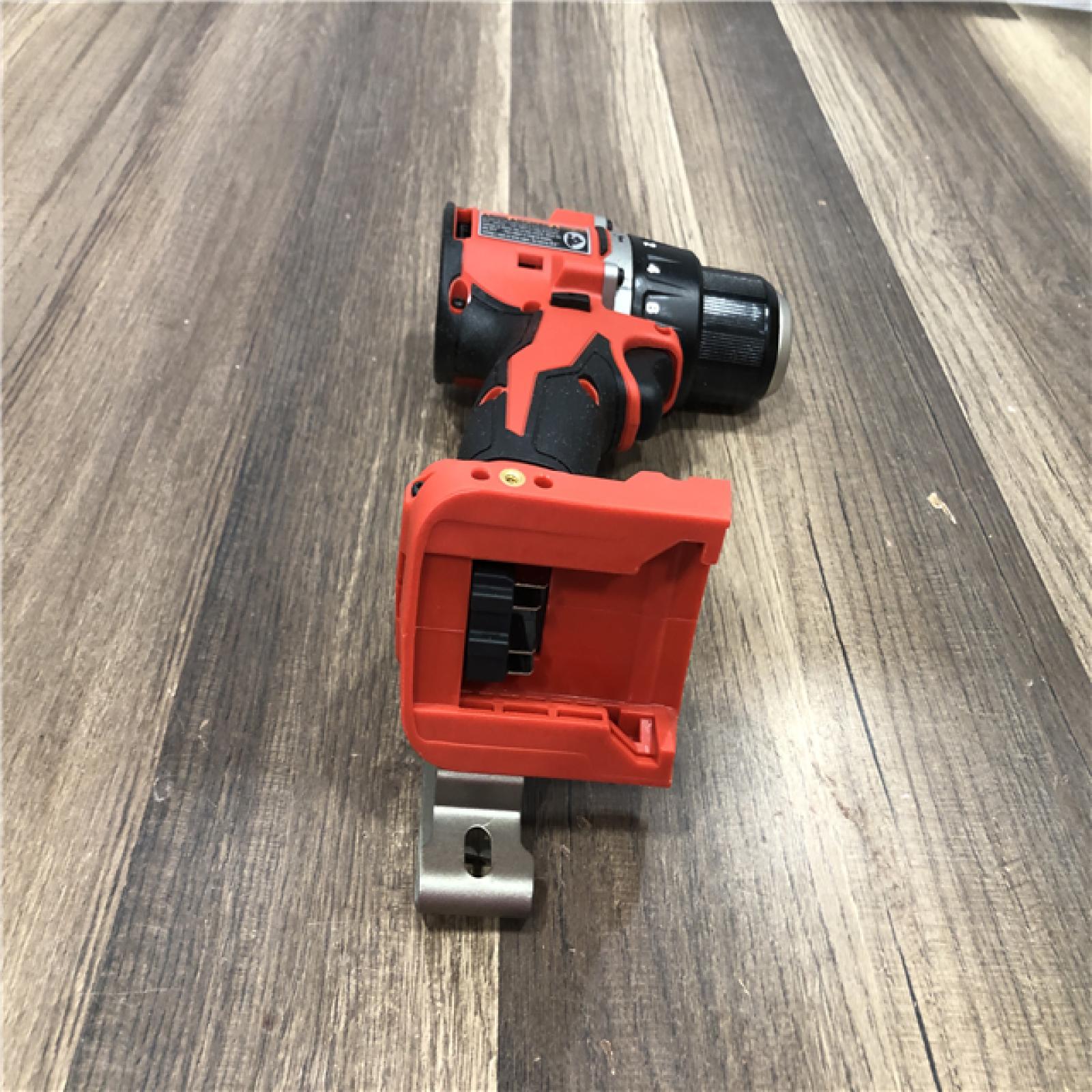 AS-IS Milwaukee 18V Lithium-Ion Brushless Cordless 1/2 in. Compact Hammer Drill/Driver (Tool-Only)