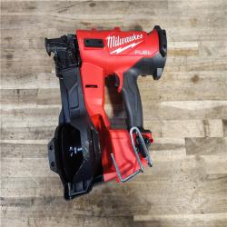 HOUSTON LOCATION - AS-IS Milwaukee M18 FUEL Coil Roofing Nailer (TOOL ONLY)