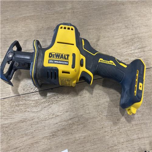 as-is DEWALT ATOMIC 20V MAX Cordless Brushless Compact Reciprocating Saw (Tool Only)