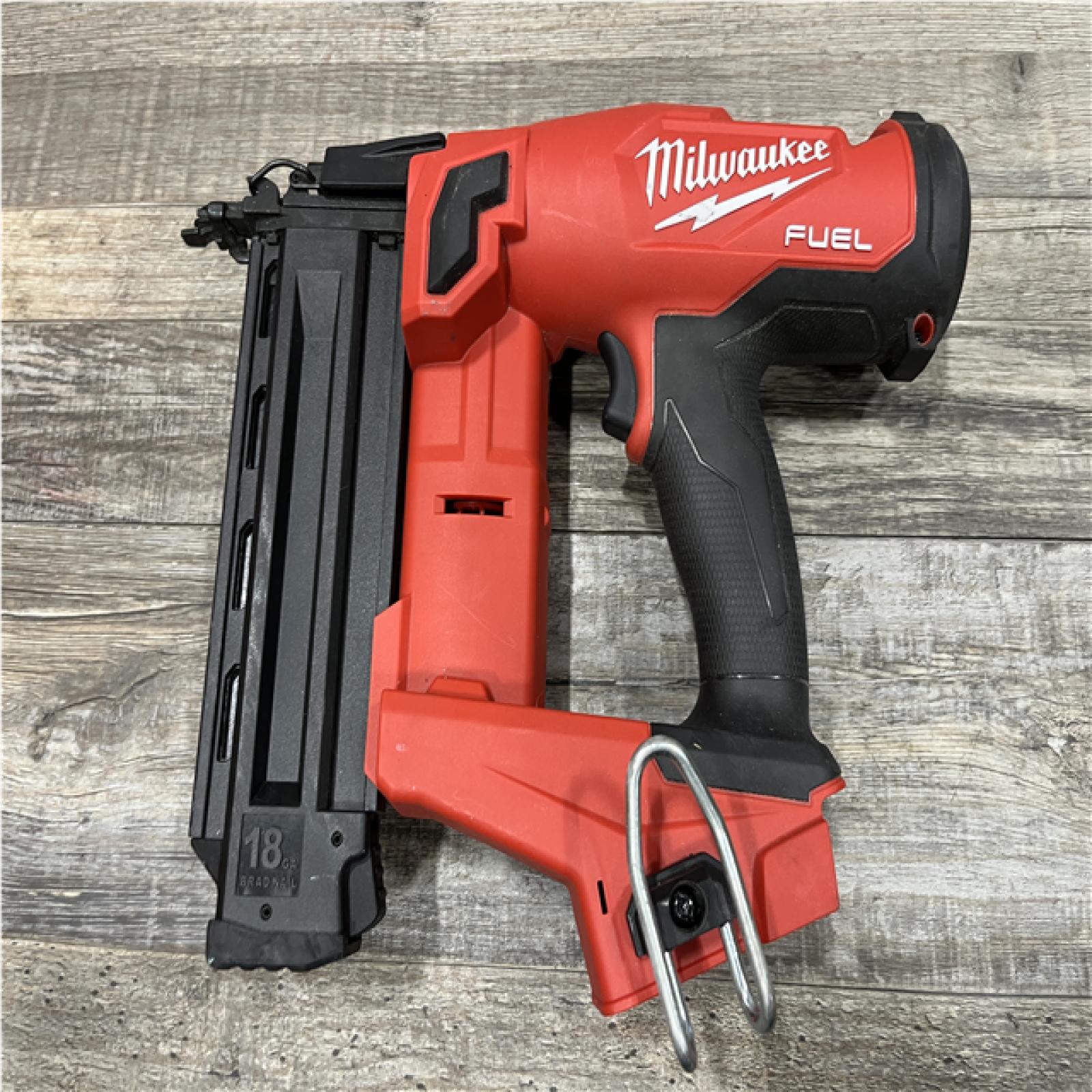 AS-IS Milwaukee FUEL 18-Volt Lithium-Ion Brushless Cordless Gen II 18-Gauge Brad Nailer (Tool-Only)