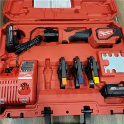 AS-IS Milwaukee 2674-22P - M18 Short Throw Press Tool Kit - Viega PureFlow & T.