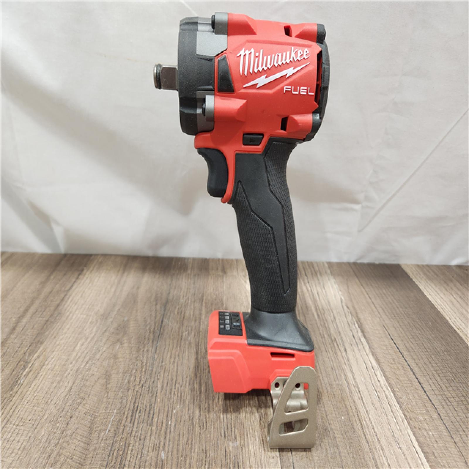 AS-IS- Milwaukee M18 18V Fuel 1/2 Compact Impact Wrench with Friction Ring (Tool-Only)