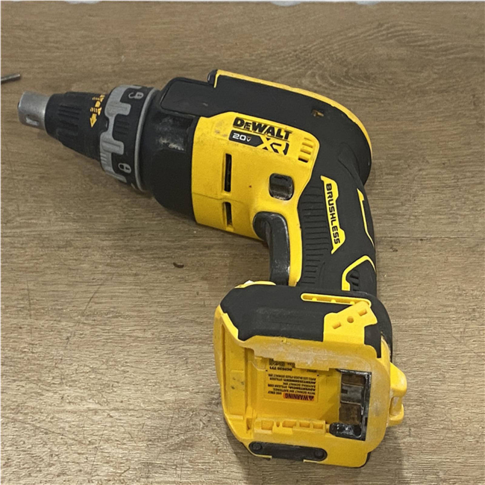 AS-IS DEWALT XR 20V MAX Lithium-Ion Cordless Brushless Screw Gun (Tool Only)