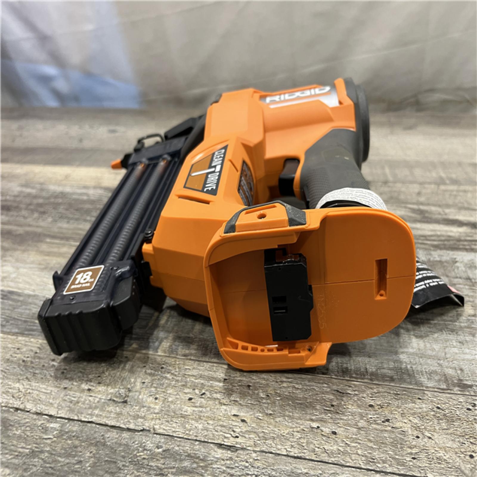 AS-IS RIDGID 18V Brushless Cordless 18-Gauge 2-1/8 in. Brad Nailer (Tool Only)