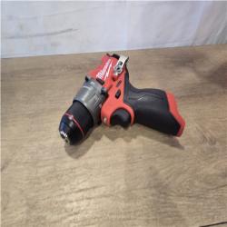 AS-IS Milwaukee FUEL 12-Volt Lithium-Ion Brushless Cordless Hammer Drill and Impact Driver Combo Kit