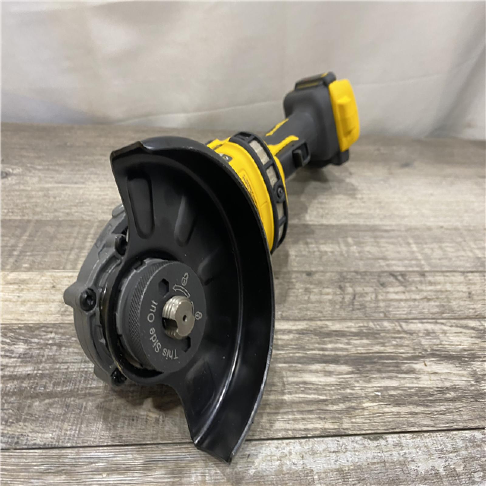 AS-IS DEWALT 60V MAX Cordless Brushless 4.5 in. to 6 in. Small Angle Grinder with Kickback Brake (Tool Only)