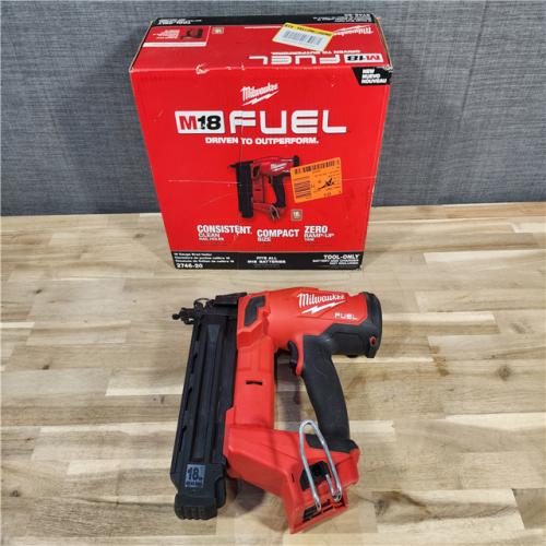 HOUSTON LOCATION - AS-IS Milwaukee M18 Fuel 18V Brushless 18-Gauge Brad Nailer 2746-20 (Bare Tool)