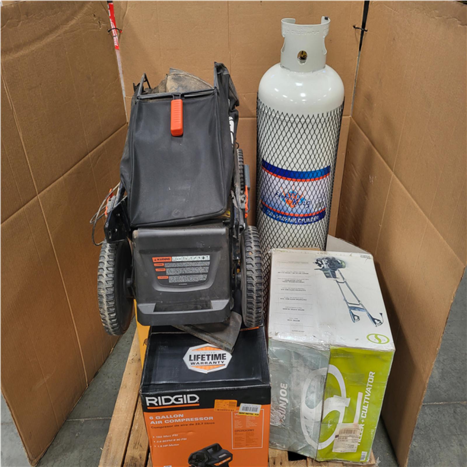 CALIFORNIA AS-IS OUTDOOR POWER EQUIPMENT