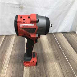 AS-IS Milwaukee FUEL 18V Lithium-Ion Brushless Cordless 1/2 in. Impact Wrench w/Friction Ring Kit