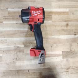 HOUSTON LOCATION - AS-IS Milwaukee  FUEL GEN-2 18V Lithium-Ion Mid Torque Brushless Cordless 3/8 in. Impact Wrench with Friction Ring (Tool-Only)