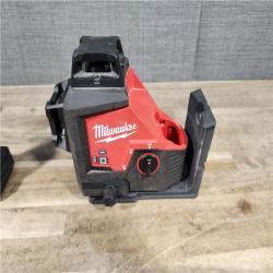 HOUSTON LOCATION - AS-IS Milwaukee-3632-21 M12 Green Beam Laser 360° 3-Plane Kit