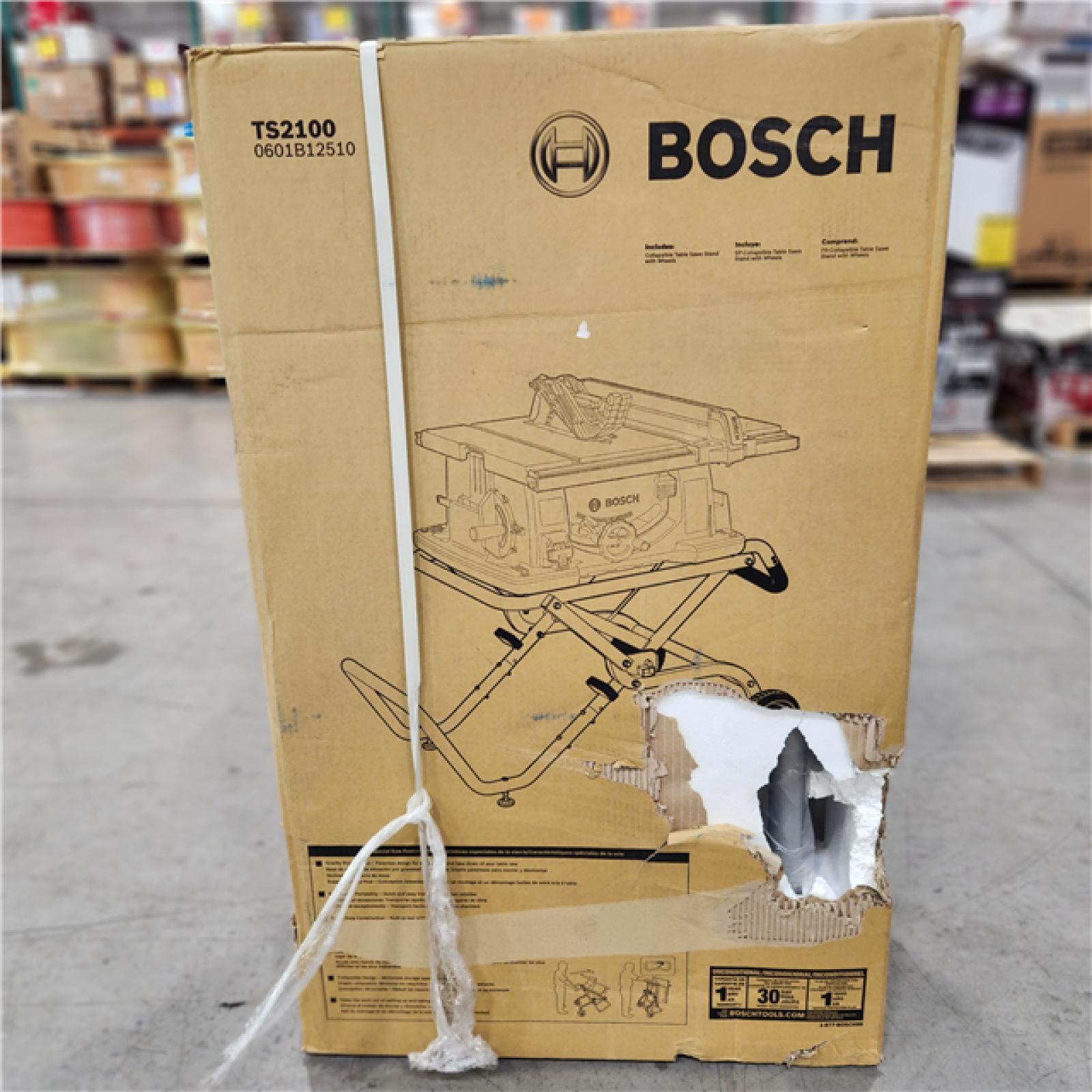 DALLAS LOCATIN NEW!; Bosch Portable Folding Gravity Rise Table Saw Stand with Wheels