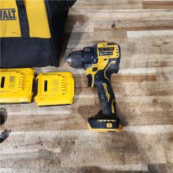 HOUSTON LOCATION - AS - IS DEWALT-DCD708B 20V MAX* Brushless Atomic Compact 1/2in Drill/Driver COMBO KIT