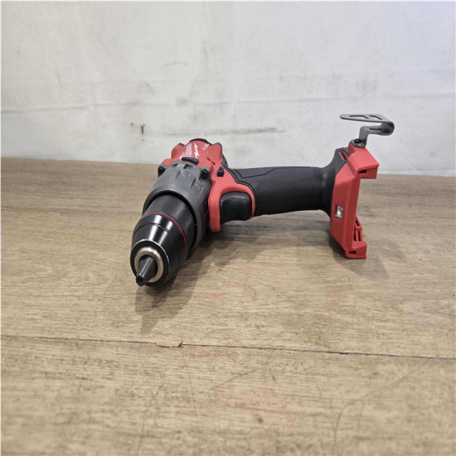 AS-IS Milwaukee FUEL 18V Lithium-Ion Brushless Cordless 1/2 in. Hammer Drill/Driver (Tool-Only)