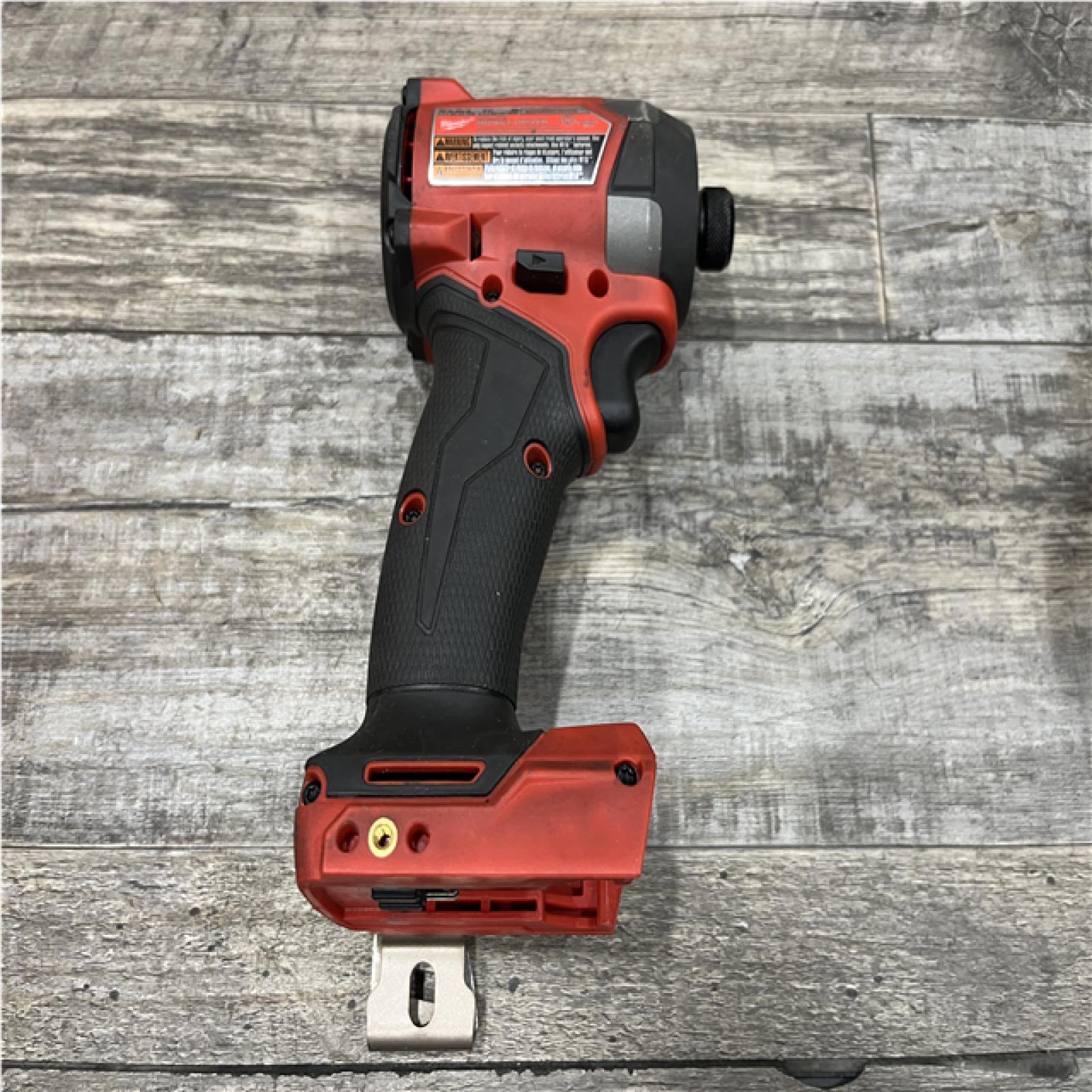 AS-IS Milwaukee FUEL 18V Lithium-Ion Brushless Cordless 1/4 in. Hex Impact Driver (Tool-Only)