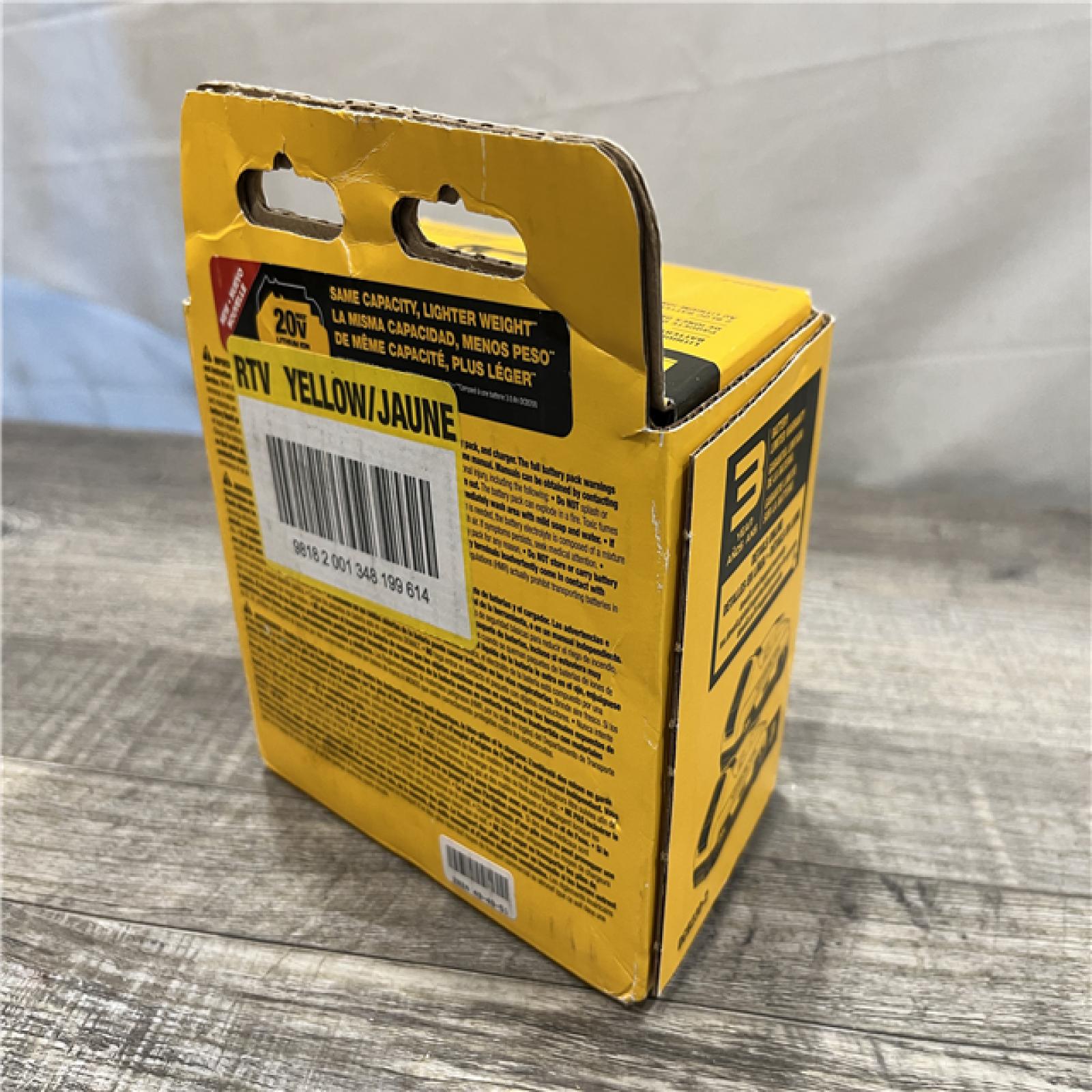 NEW - DEWALT 20V MAX Compact Lithium-Ion 3.0Ah Battery Pack (2 Pack)