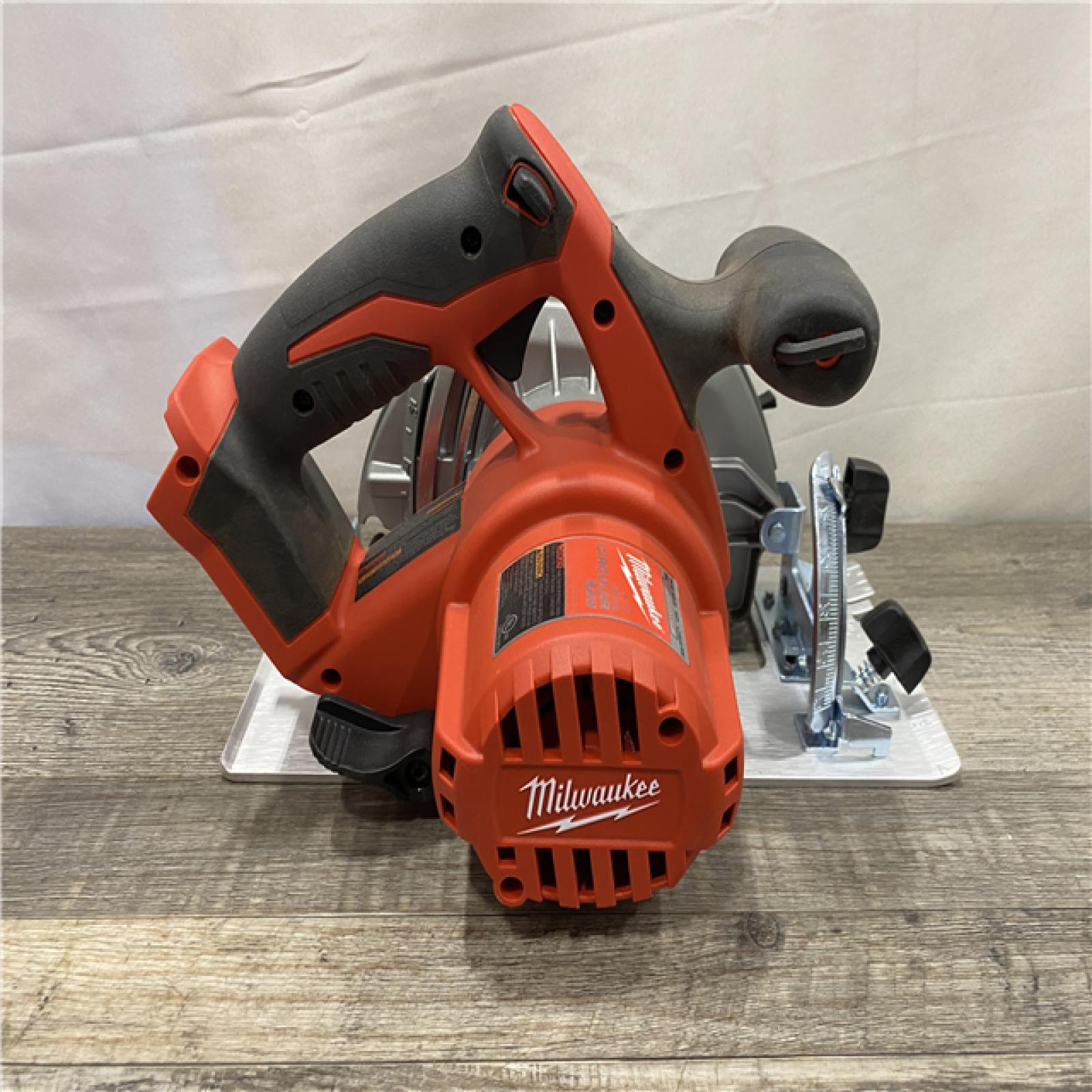 AS-IS Milwaukee 18V Lithium-Ion Cordless 6-1/2 in. Circular Saw (Tool-Only)