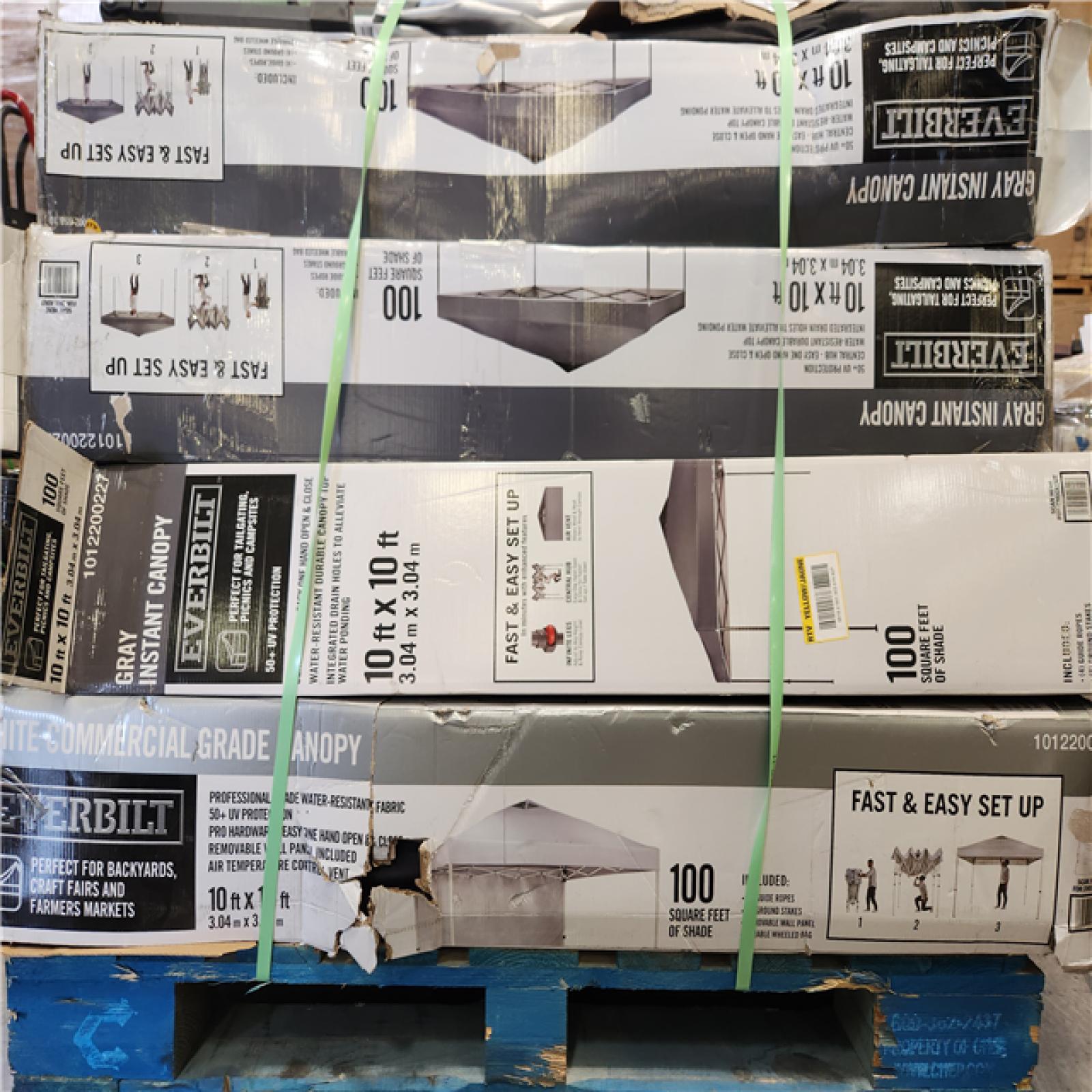Phoenix Location Mixed Canopy Pallet (17 Total)