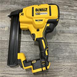 AS-IS DEWALT 20V MAX XR Lithium-Ion Cordless 18-Gauge Narrow Crown Stapler Kit