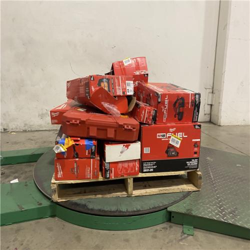 Dallas Location - As-Is MILWAUKEE Tool Pallet